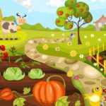 Стихотворение про огород для детей