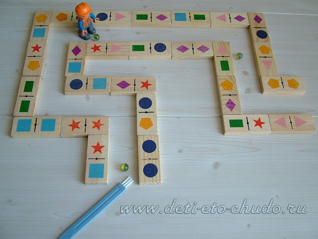 15 игр-занятий с домино